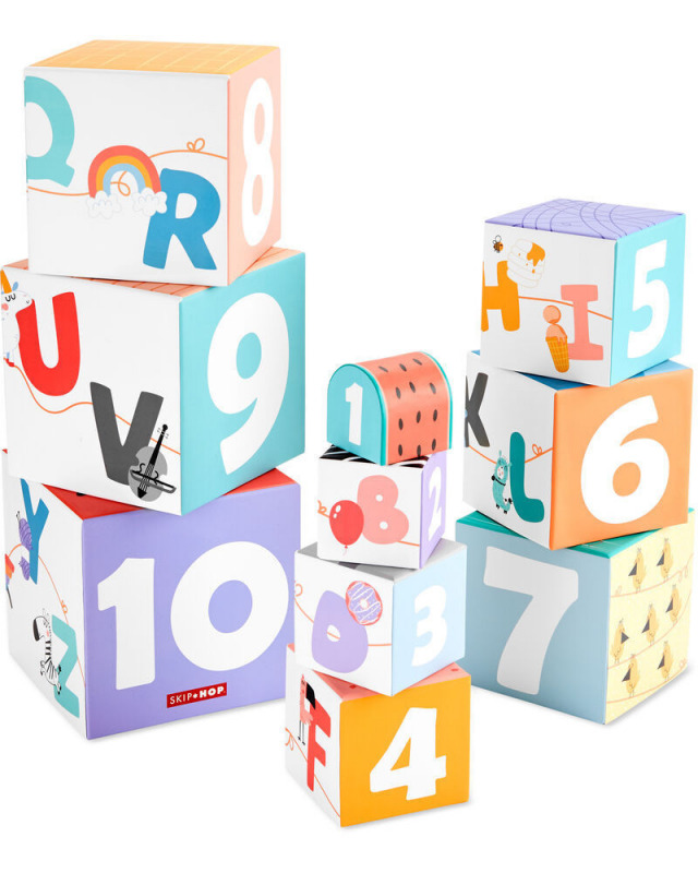 Skip Hop �sszerakhat� kock�k - ABC&Me